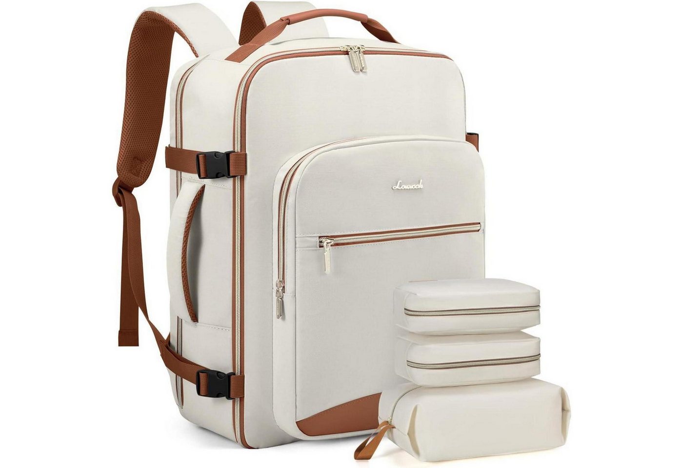 LuxusKollektion Reiserucksack Handgepäck Rucksack 40L Laptop Damen Reiserucksack Business Wandern von LuxusKollektion