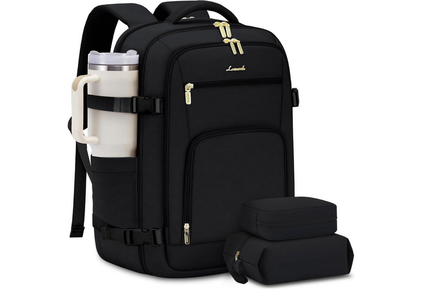LuxusKollektion Reiserucksack Handgepäck Rucksack 40L Reiserucksack 17 Zoll Laptop Carry On Luggage von LuxusKollektion