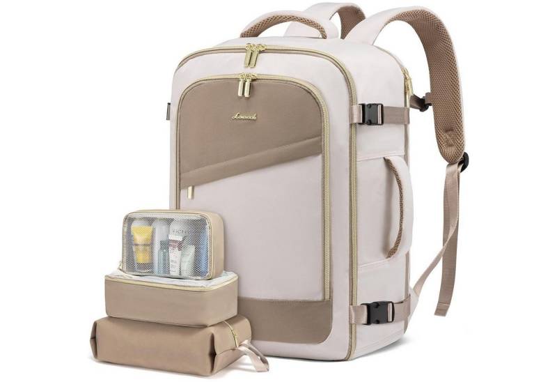 LuxusKollektion Reiserucksack Handgepäck Rucksack Damen 40L Reiserucksack von LuxusKollektion