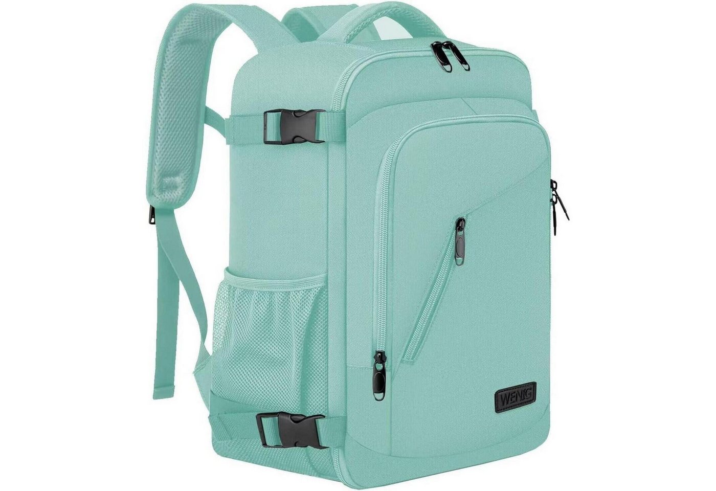 LuxusKollektion Reiserucksack Rucksack Handgepäck Kabinentasche USB Damen Grün 40 x 20 x 25cm-20L von LuxusKollektion