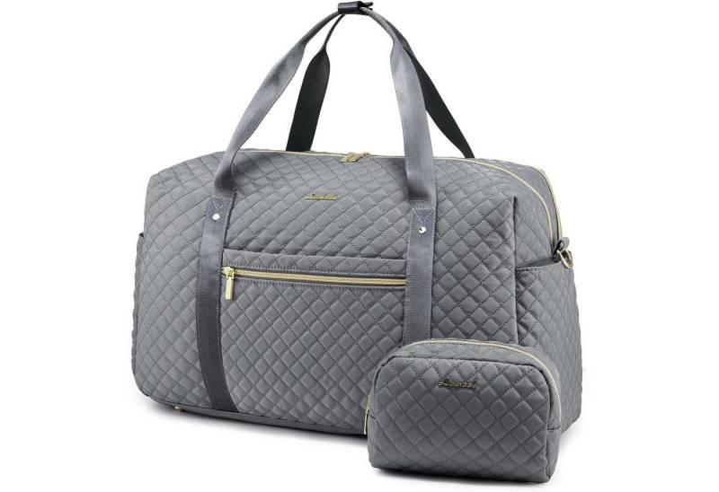LuxusKollektion Reisetasche Damen Reisetasche Sporttasche Weekender Handgepäck mit Laptopfach von LuxusKollektion