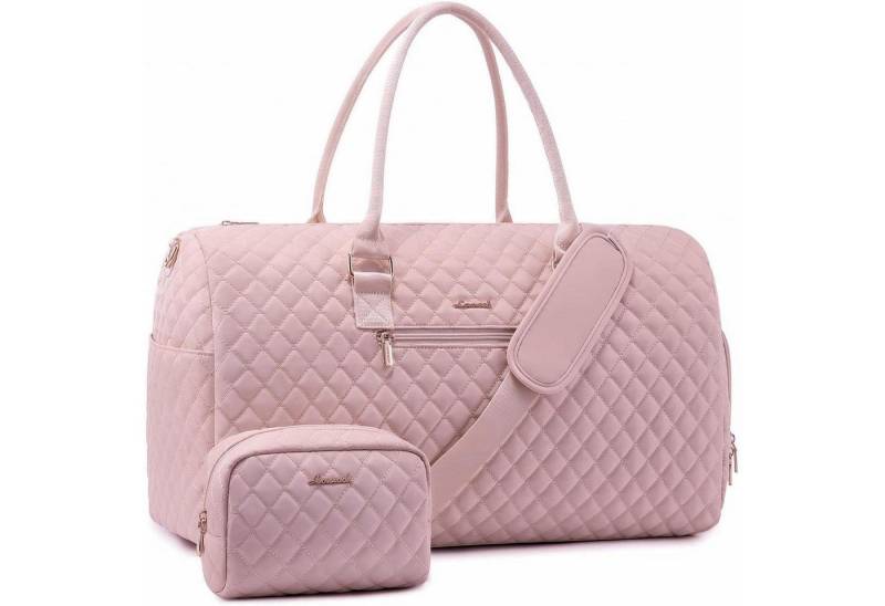 LuxusKollektion Reisetasche Reisetasche Damen 45L Weekender Sporttasche Handgepäck wasserdicht von LuxusKollektion