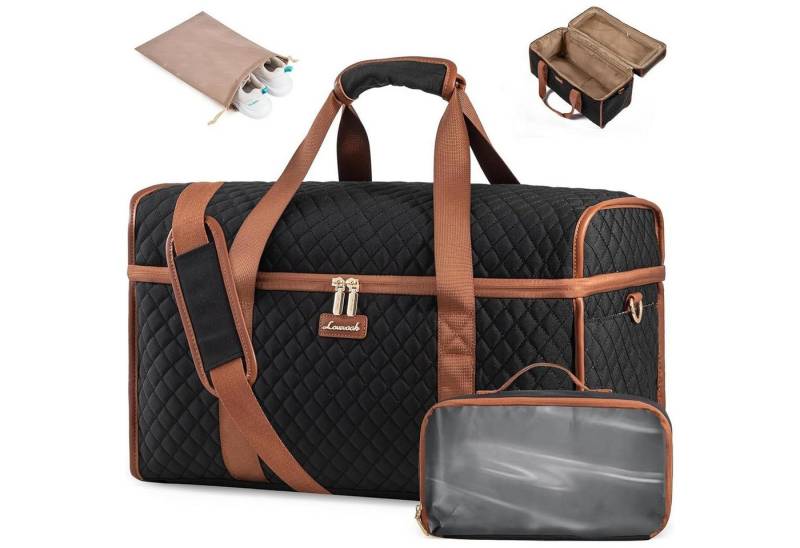 LuxusKollektion Reisetasche Reisetasche Damen Groß Weekender Wasserdicht Handgepäck Sport Gym von LuxusKollektion