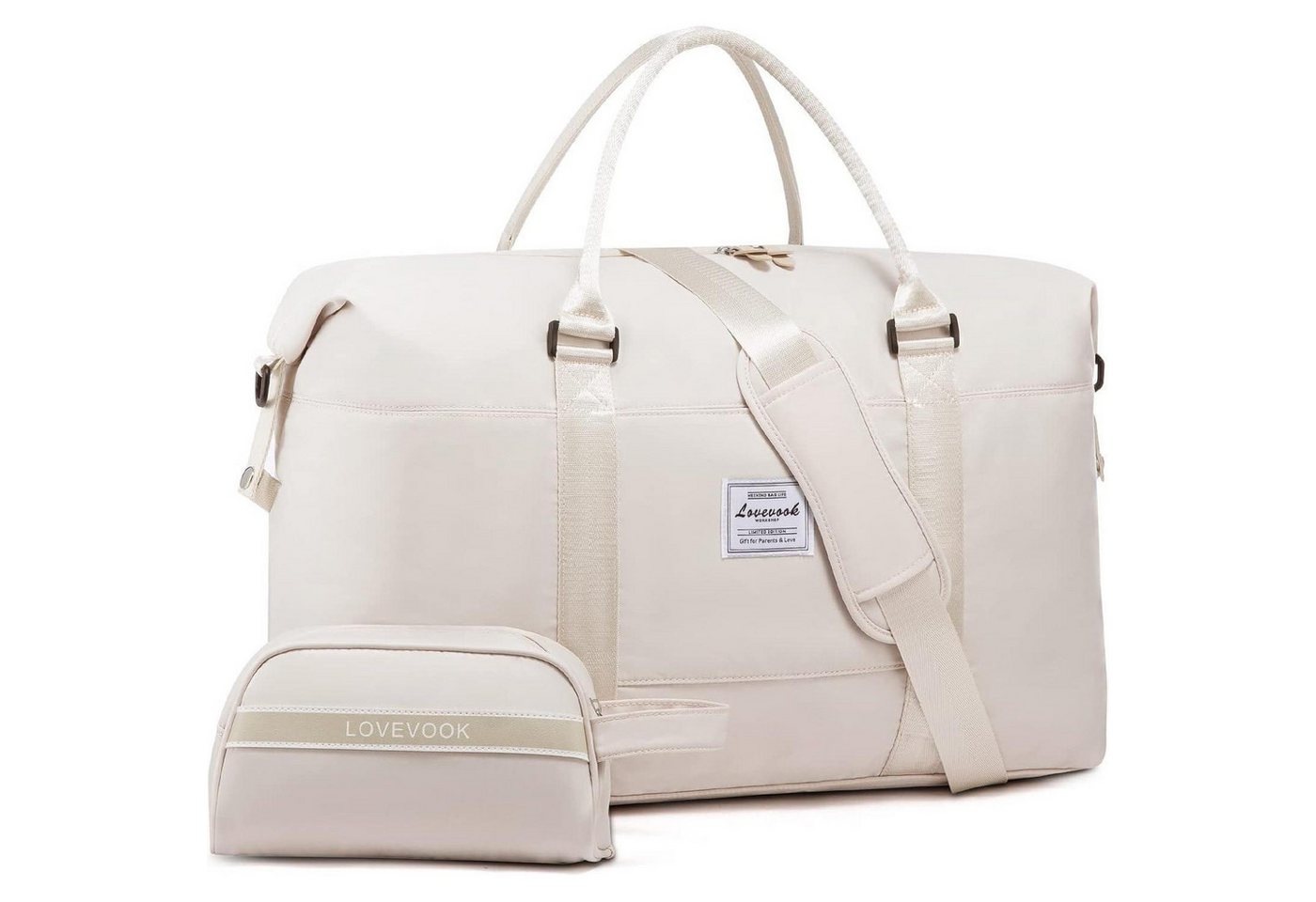 LuxusKollektion Reisetasche Reisetasche Damen Sporttasche Handgepäck Weekender Wasserdicht von LuxusKollektion