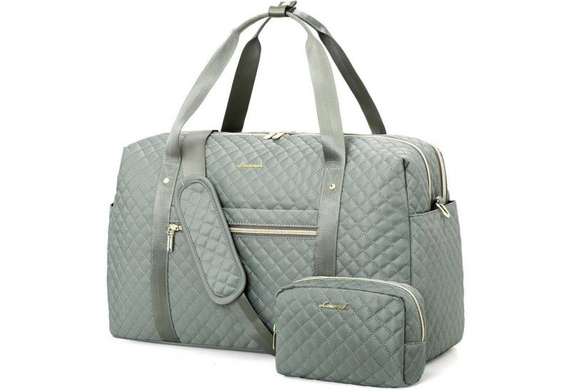 LuxusKollektion Reisetasche Reisetasche Damen Sporttasche mit Laptopfach Groß Weekender Handgepäck von LuxusKollektion