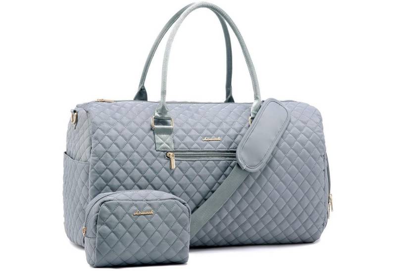 LuxusKollektion Reisetasche Reisetasche Damen Weekender mit Nassfach von LuxusKollektion