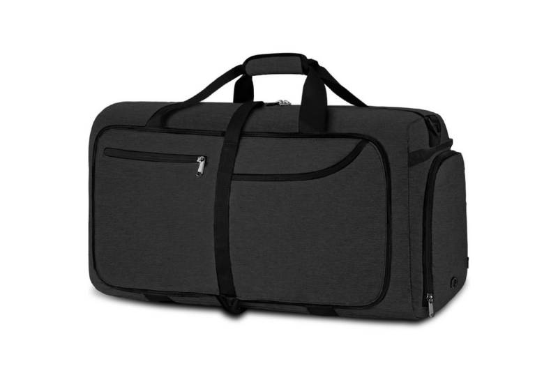 LuxusKollektion Reisetasche Reisetasche Groß 120L Faltbar Leicht Sporttasche Herren Damen Schwarz von LuxusKollektion