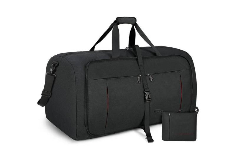 LuxusKollektion Reisetasche Reisetasche Weekender Handgepäck Schuhfach Herren Damen Schwarz 100L von LuxusKollektion