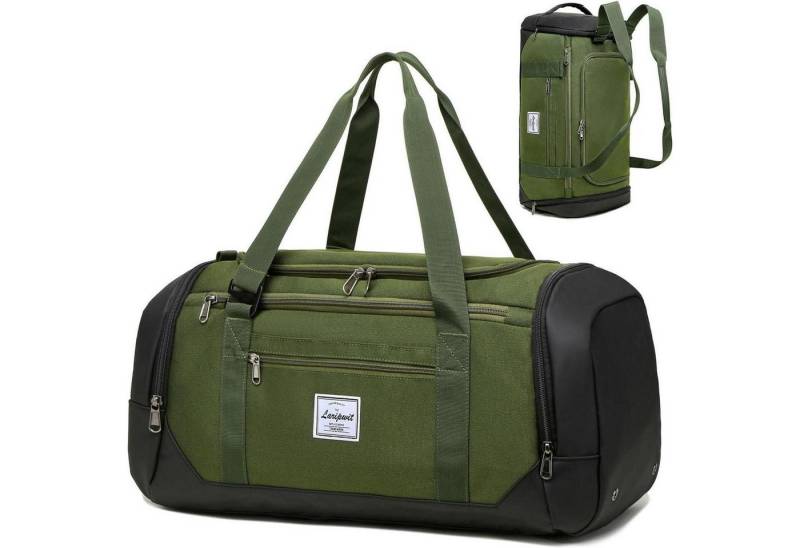 LuxusKollektion Reisetasche Sporttasche Herren 40L Rucksack Trainingstasche Schuhfach Nassfach von LuxusKollektion