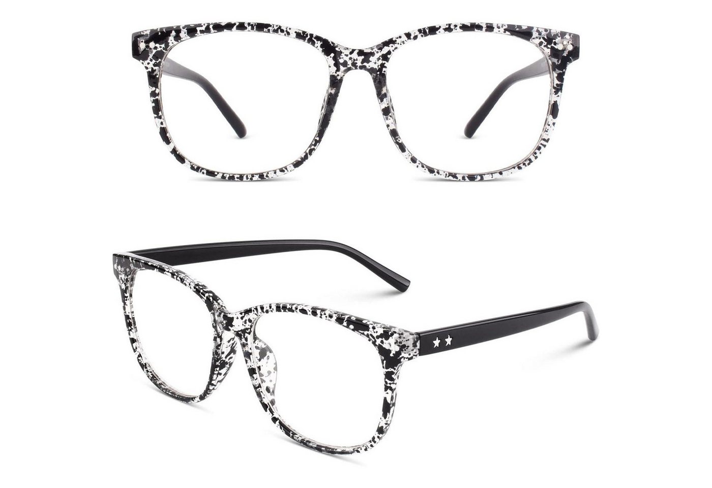 LuxusKollektion Retrosonnenbrille Damen Herren Nerdbrille 80er Jahre Style Oversized Klarglas LuxusKollektion Retrosonnenbrille Damen Herren Nerdbrille 80er Jahre Style Oversized Klarglas von LuxusKollektion