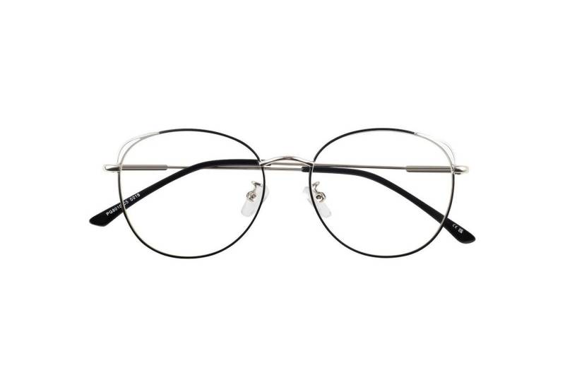 LuxusKollektion Retrosonnenbrille Damen Vintage Katzenauge Fake Brille Metallgestell Klassisch von LuxusKollektion