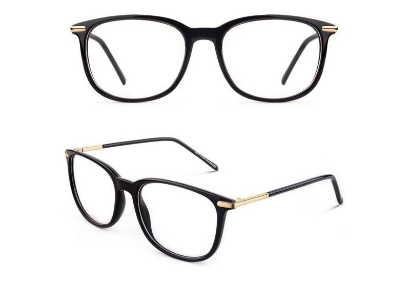 LuxusKollektion Retrosonnenbrille Klassische Nerdbrille ellipse Vintage Look 40er 50er Jahre Pantobrille von LuxusKollektion