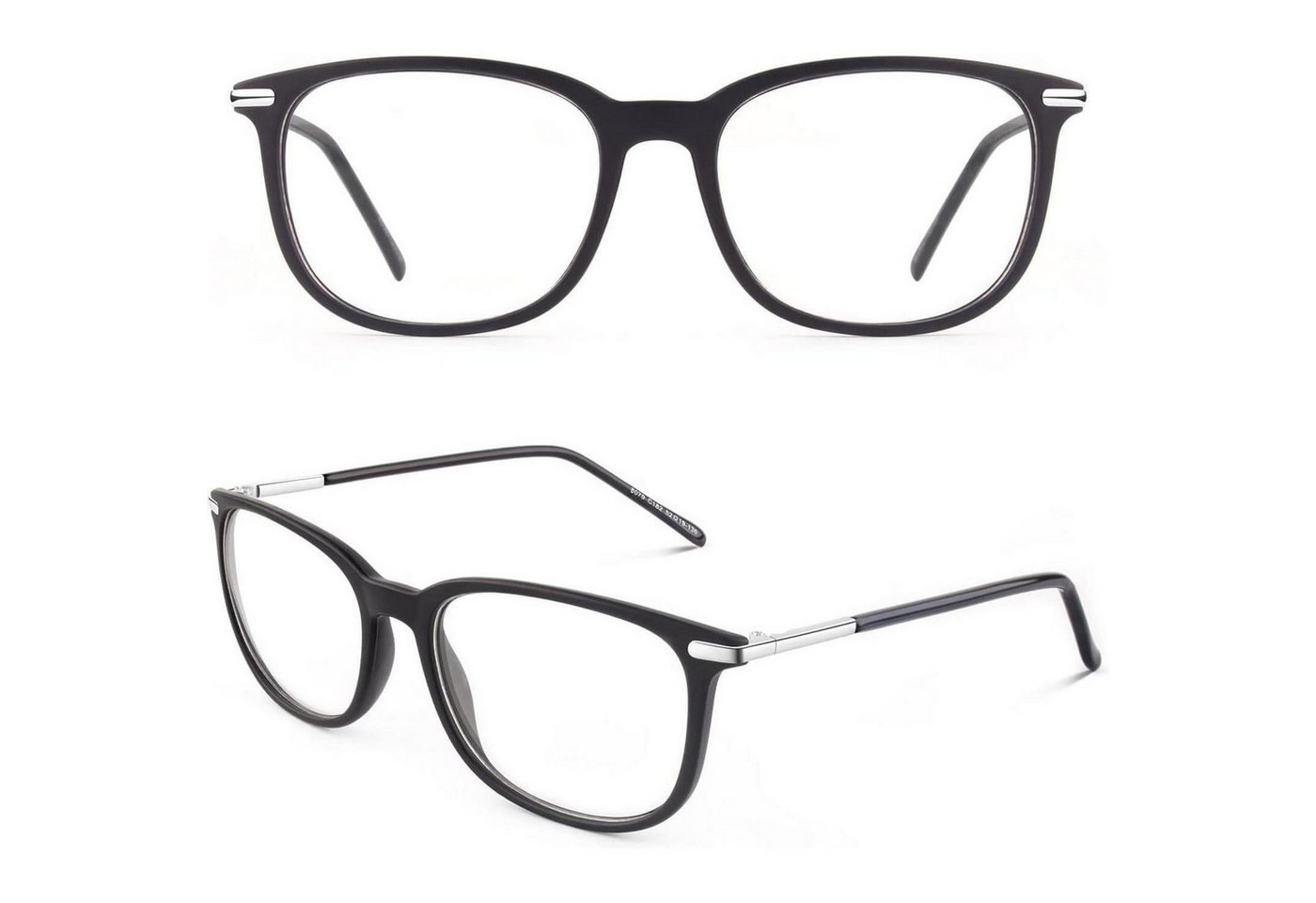 LuxusKollektion Retrosonnenbrille Klassische Nerdbrille ellipse Vintage Look 40er 50er Years Pantobrille von LuxusKollektion