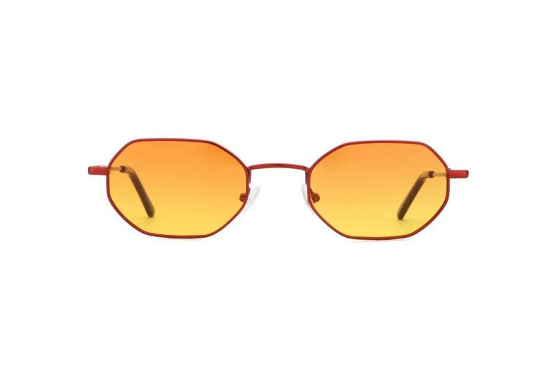 LuxusKollektion Retrosonnenbrille Mini Achteckige Sonnenbrille Damen Herren Polarisiert Metall Vintage LuxusKollektion Retrosonnenbrille Mini Achteckige Sonnenbrille Damen Herren Polarisiert Metall Vintage von LuxusKollektion