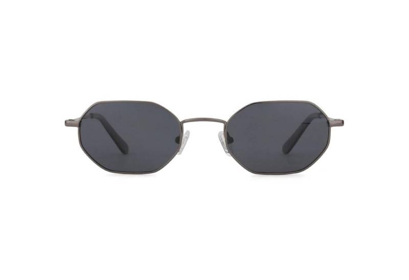 LuxusKollektion Retrosonnenbrille Mini Polarisierte Sonnenbrille Achteckig Metallrahmen Vintage-Stil von LuxusKollektion