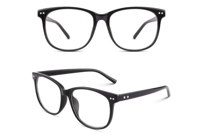 LuxusKollektion Retrosonnenbrille Nerdbrille CN81 Damen Herren Klarglas 80er Style große Oversize Brille LuxusKollektion Retrosonnenbrille Nerdbrille CN81 Damen Herren Klarglas 80er Style große Oversize Brille von LuxusKollektion