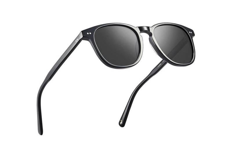 LuxusKollektion Retrosonnenbrille Polarisierte Herren Sonnenbrille UV400 Schutz Acetatrahmen von LuxusKollektion