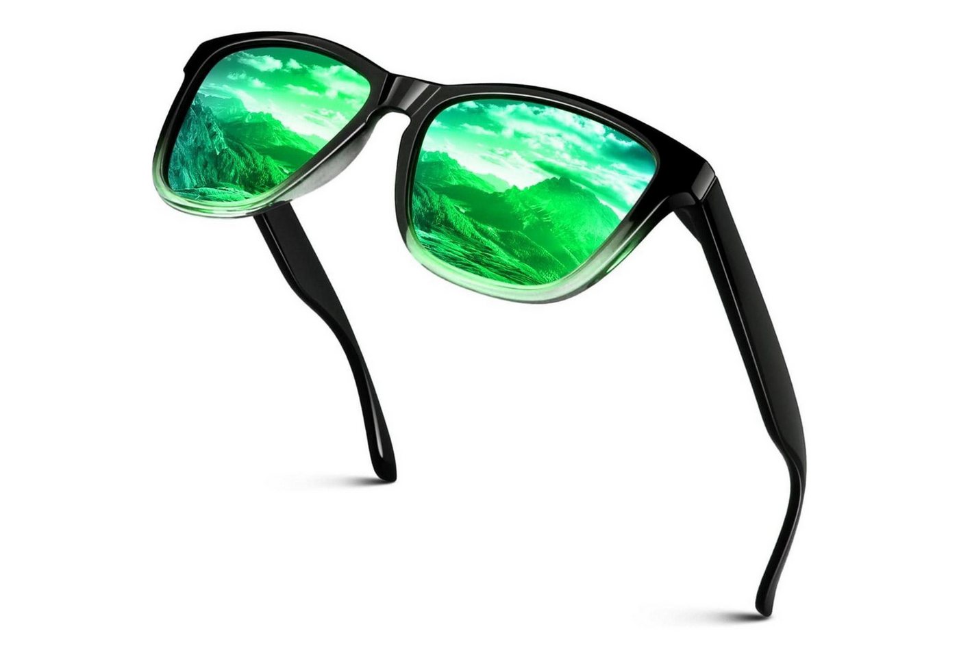 LuxusKollektion Retrosonnenbrille Polarisierte Retro-Sonnenbrille UV400 Vintage Damen Herren Sport LuxusKollektion Retrosonnenbrille Polarisierte Retro-Sonnenbrille UV400 Vintage Damen Herren Sport von LuxusKollektion