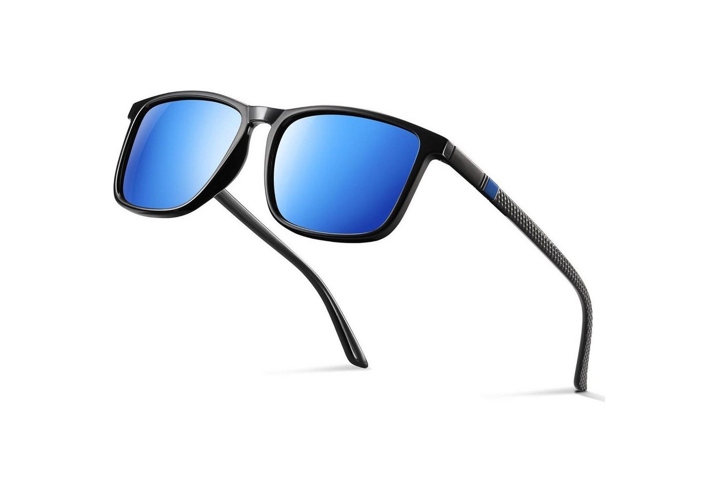 LuxusKollektion Retrosonnenbrille Polarisierte Sonnenbrille Herren Damen Schwarz UV400 TR90 Rahmen CAT 3 LuxusKollektion Retrosonnenbrille Polarisierte Sonnenbrille Herren Damen Schwarz UV400 TR90 Rahmen CAT 3 von LuxusKollektion