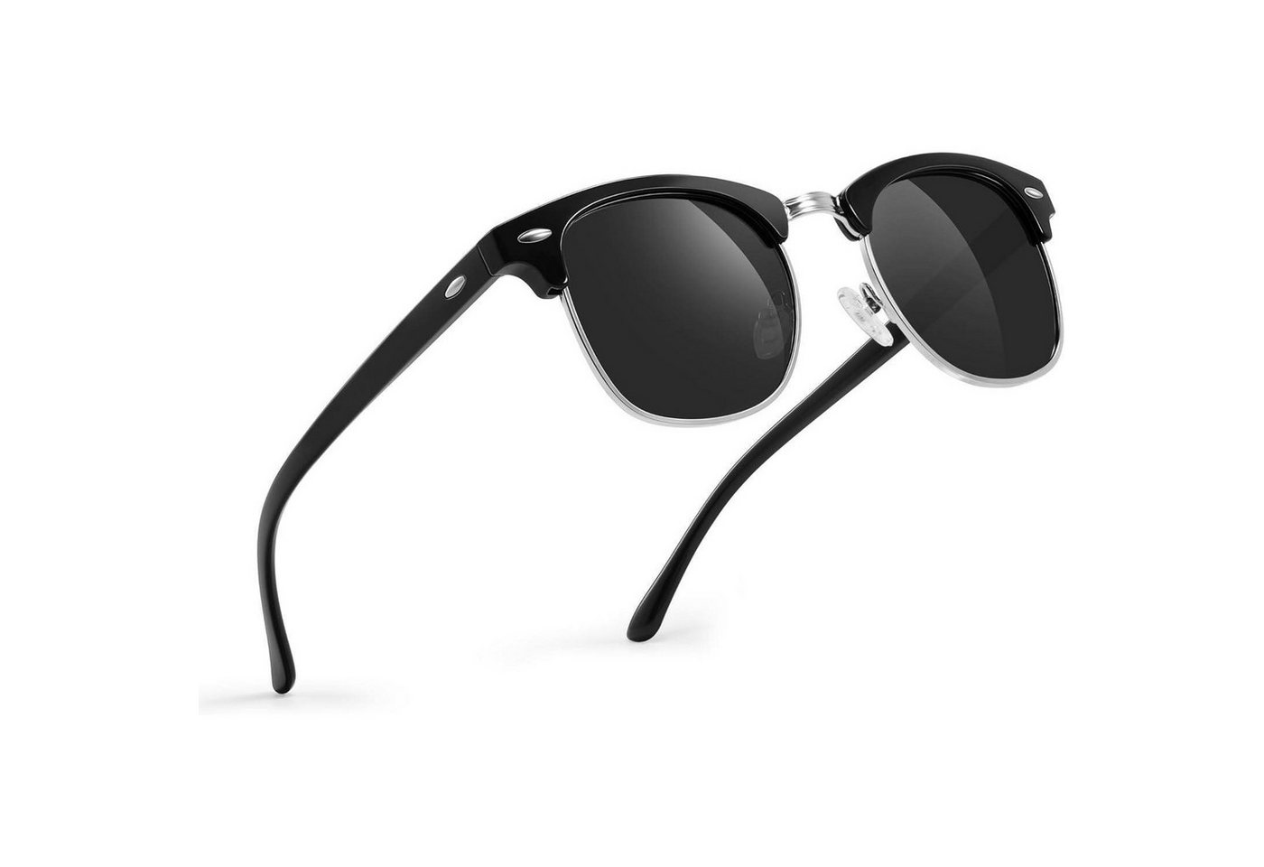 LuxusKollektion Retrosonnenbrille Polarisierte Sonnenbrille Herren Halbrahmen UV400 Outdoor-Schutz LuxusKollektion Retrosonnenbrille Polarisierte Sonnenbrille Herren Halbrahmen UV400 Outdoor-Schutz von LuxusKollektion