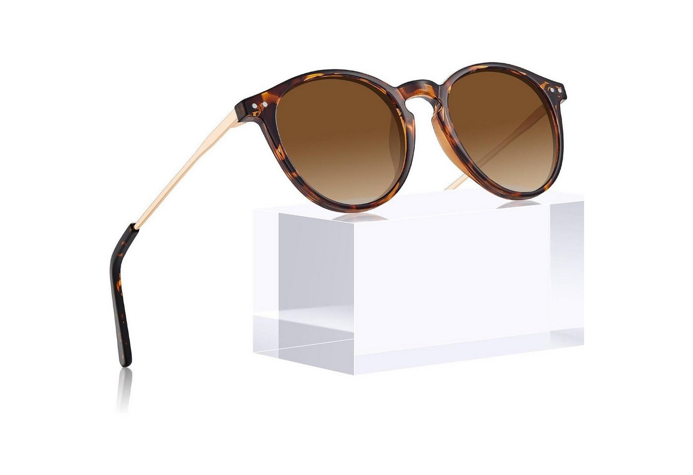 LuxusKollektion Retrosonnenbrille Polarisierte Sonnenbrille UV400 Schutz Retro Vintage Damen Herren LuxusKollektion Retrosonnenbrille Polarisierte Sonnenbrille UV400 Schutz Retro Vintage Damen Herren von LuxusKollektion