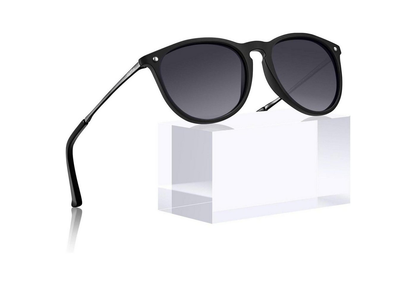 LuxusKollektion Retrosonnenbrille Polarisierte Sonnenbrille Vintage Damen Herren UV400 Ultraleicht von LuxusKollektion