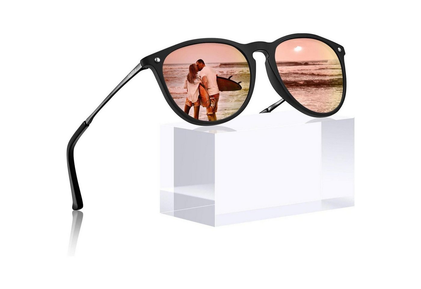 LuxusKollektion Retrosonnenbrille Polarisierte Sonnenbrille Vintage UV400 Damen Herren Ultraleicht LuxusKollektion Retrosonnenbrille Polarisierte Sonnenbrille Vintage UV400 Damen Herren Ultraleicht von LuxusKollektion