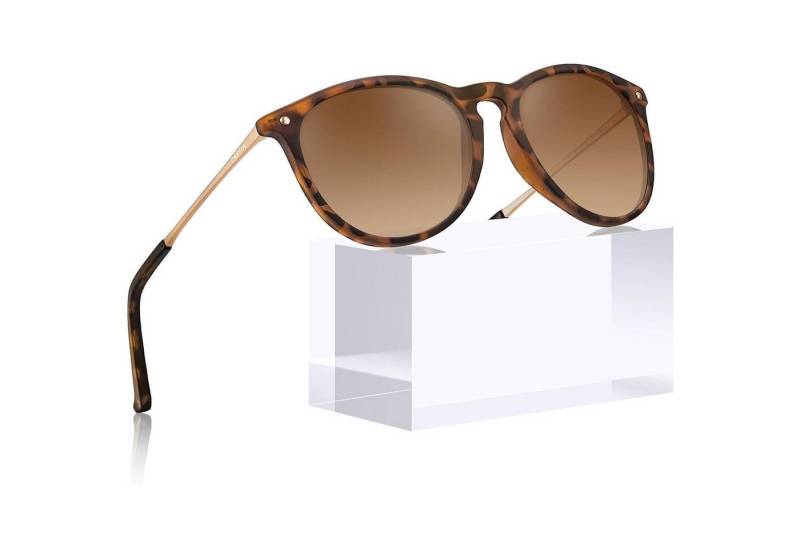 LuxusKollektion Retrosonnenbrille Polarisierte Sonnenbrille Vintage UV400 Schutz Leicht Rahmen Herren von LuxusKollektion