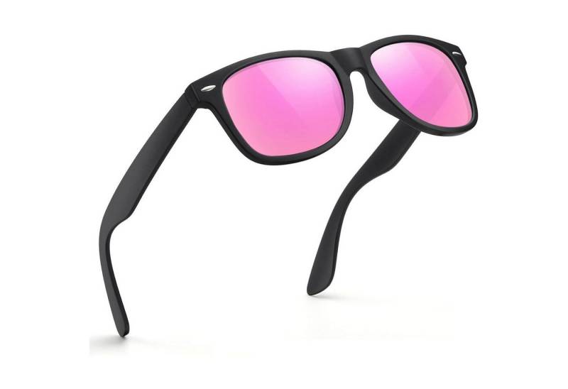 LuxusKollektion Retrosonnenbrille Polarisierte Sport-Sonnenbrille Schwarz UV400 Retro Vintage Klassisch von LuxusKollektion