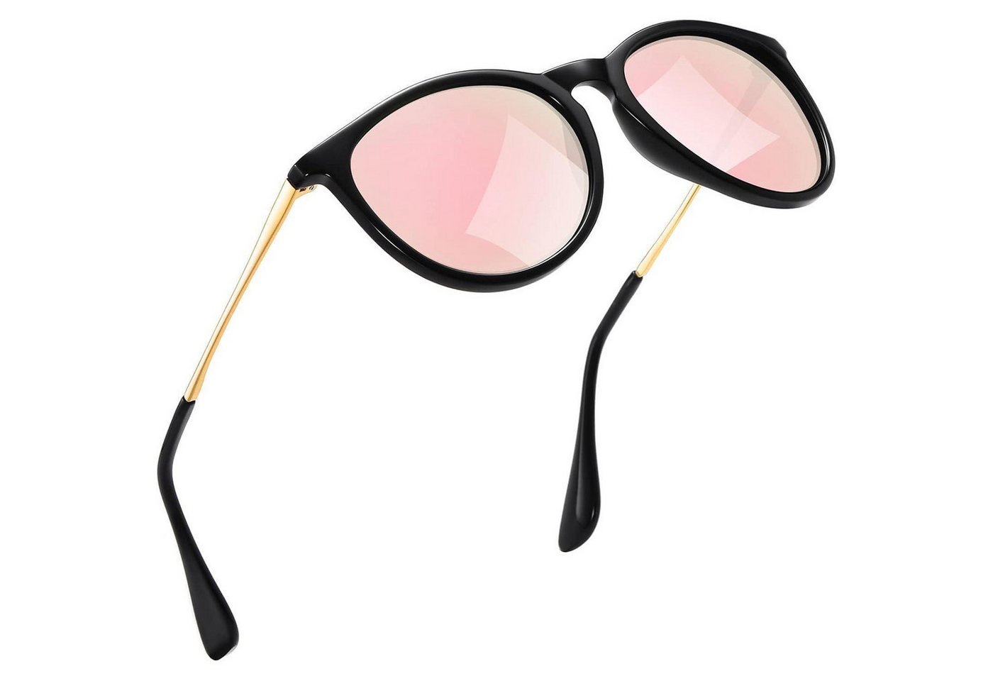 LuxusKollektion Retrosonnenbrille Polarisierte UV400 Retro Sonnenbrille rund Vintage für Damen Herren LuxusKollektion Retrosonnenbrille Polarisierte UV400 Retro Sonnenbrille rund Vintage für Damen Herren von LuxusKollektion