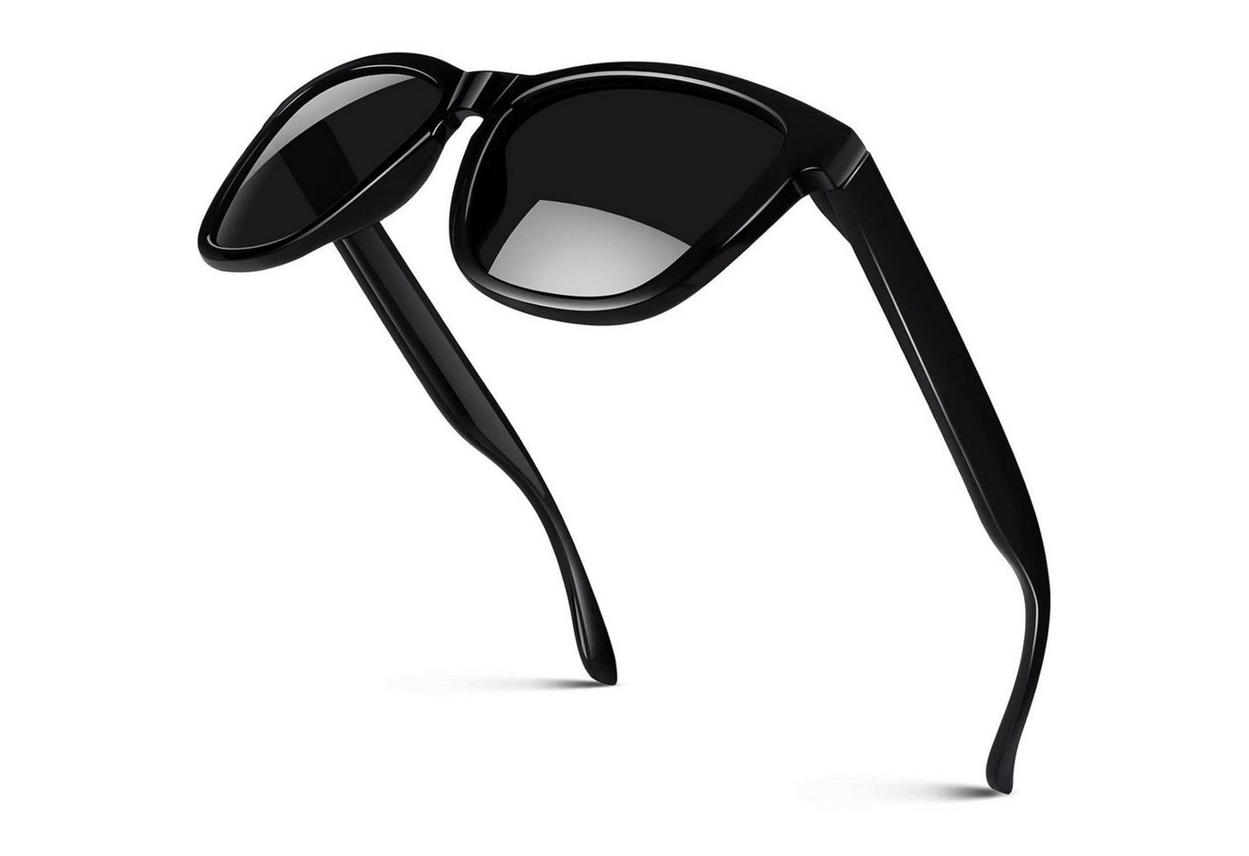 LuxusKollektion Retrosonnenbrille Polarisierte Vintage Sonnenbrille UV400 Rechteckig von LuxusKollektion