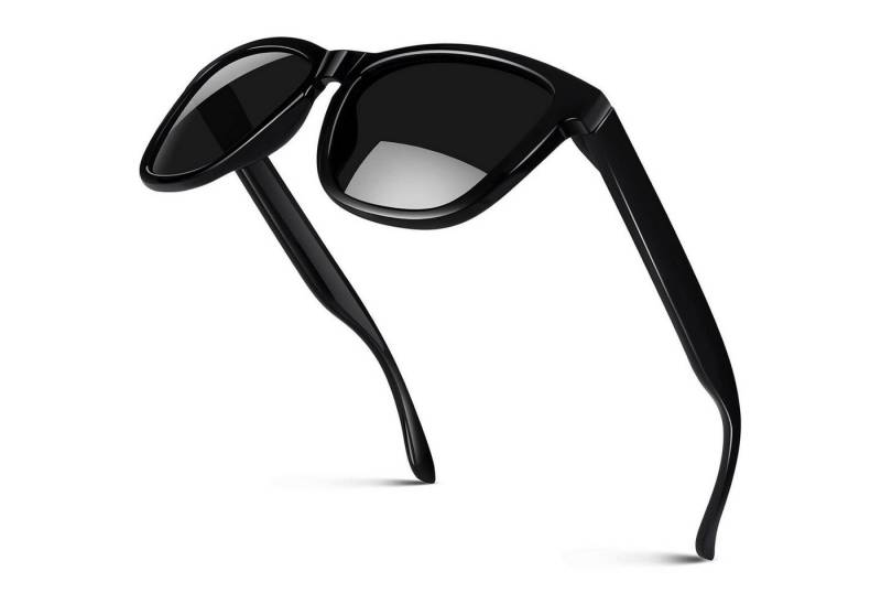 LuxusKollektion Retrosonnenbrille Polarisierte Vintage Sonnenbrille UV400 Rechteckig von LuxusKollektion