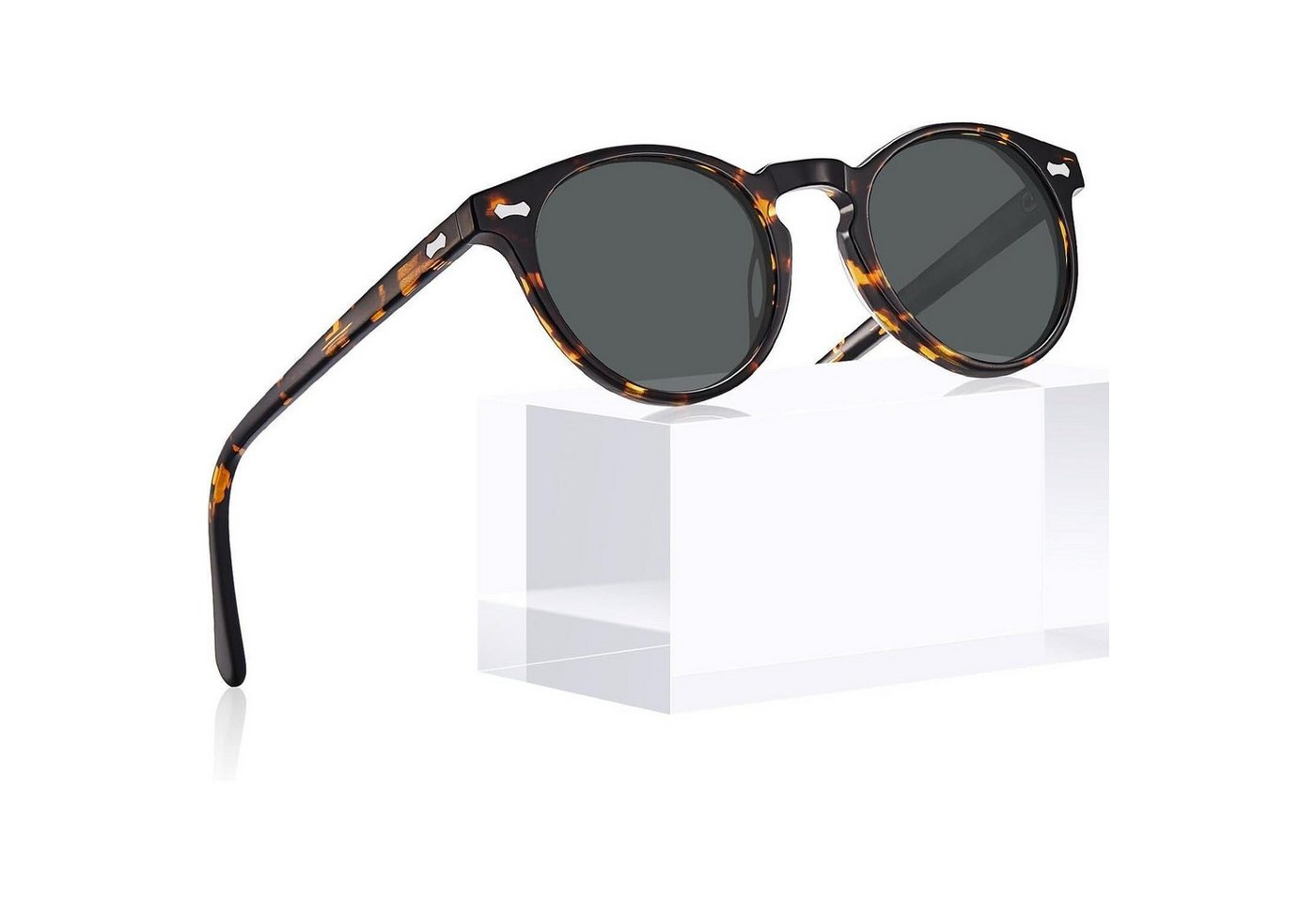 LuxusKollektion Retrosonnenbrille Runde Sonnenbrille Damen Polarisiert Sunglasses 100% UV Schutz von LuxusKollektion