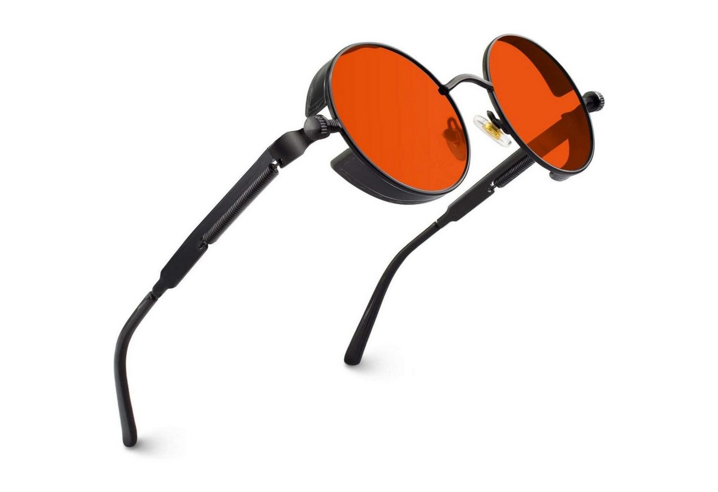 LuxusKollektion Retrosonnenbrille Runde Vintage Sonnenbrille Damen Herren Polarisiert UV400 Steampunk LuxusKollektion Retrosonnenbrille Runde Vintage Sonnenbrille Damen Herren Polarisiert UV400 Steampunk von LuxusKollektion