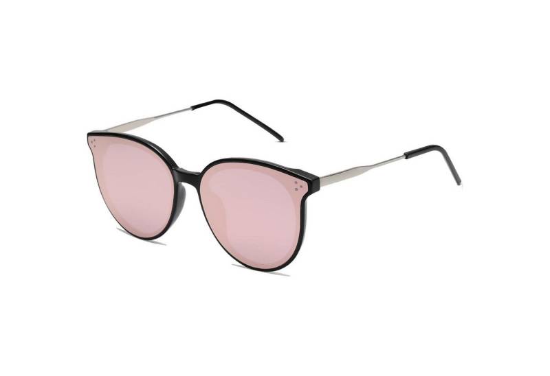 LuxusKollektion Retrosonnenbrille Sonnenbrille Damen Cateye Übergroß UV400 Schwarz Rosa Verspiegelt von LuxusKollektion