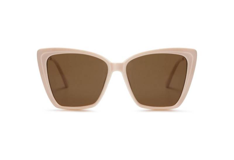 LuxusKollektion Retrosonnenbrille Sonnenbrille Damen Katzenauge Polarisierte UV Schutz Weiß von LuxusKollektion