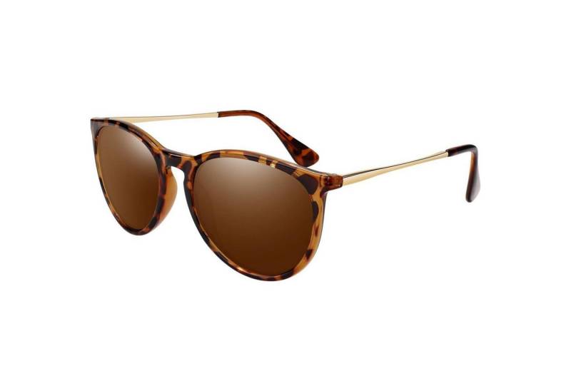 LuxusKollektion Retrosonnenbrille Sonnenbrille Damen Polarisiert Retro Rund UV400 Schutz von LuxusKollektion