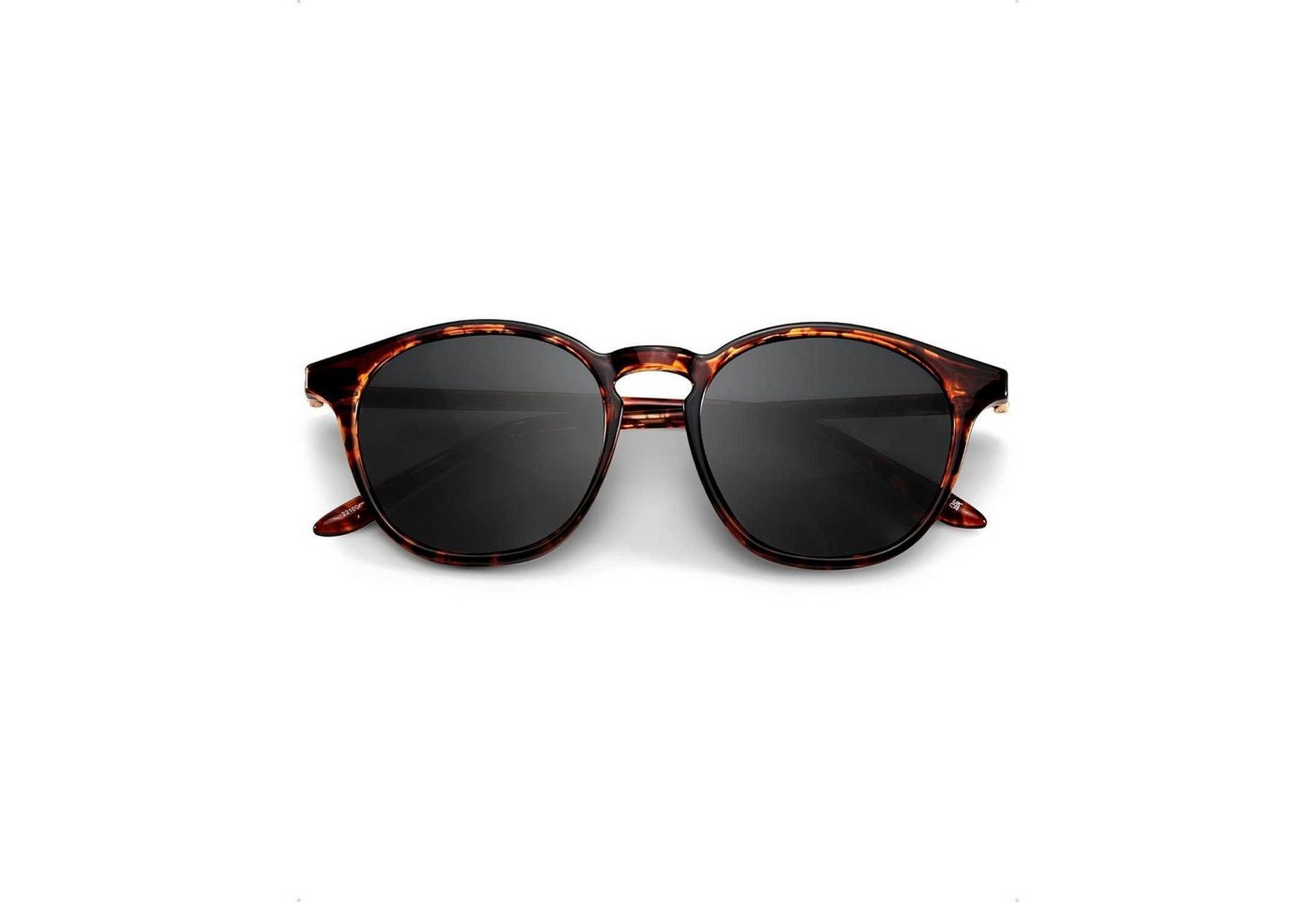 LuxusKollektion Retrosonnenbrille Sonnenbrille Herren Polarisiert Retro Rund UV400 Sport Schildkröte von LuxusKollektion