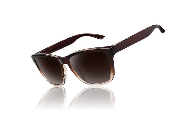 LuxusKollektion Retrosonnenbrille Sonnenbrille Polarisiert UV400 Retro Eckig Verspiegelt CAT 3 CE von LuxusKollektion