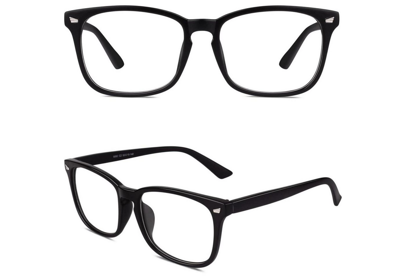 LuxusKollektion Retrosonnenbrille Stylische Oversized Nerdbrille Klarglas 80er Jahre Design für Damen LuxusKollektion Retrosonnenbrille Stylische Oversized Nerdbrille Klarglas 80er Jahre Design für Damen von LuxusKollektion