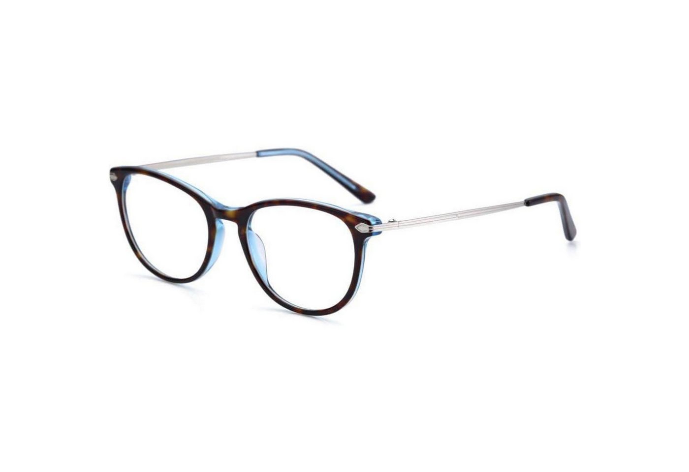 LuxusKollektion Retrosonnenbrille Vintage Runde Nerdbrille Retro Klare Linse Unisex Brillenrahmen von LuxusKollektion