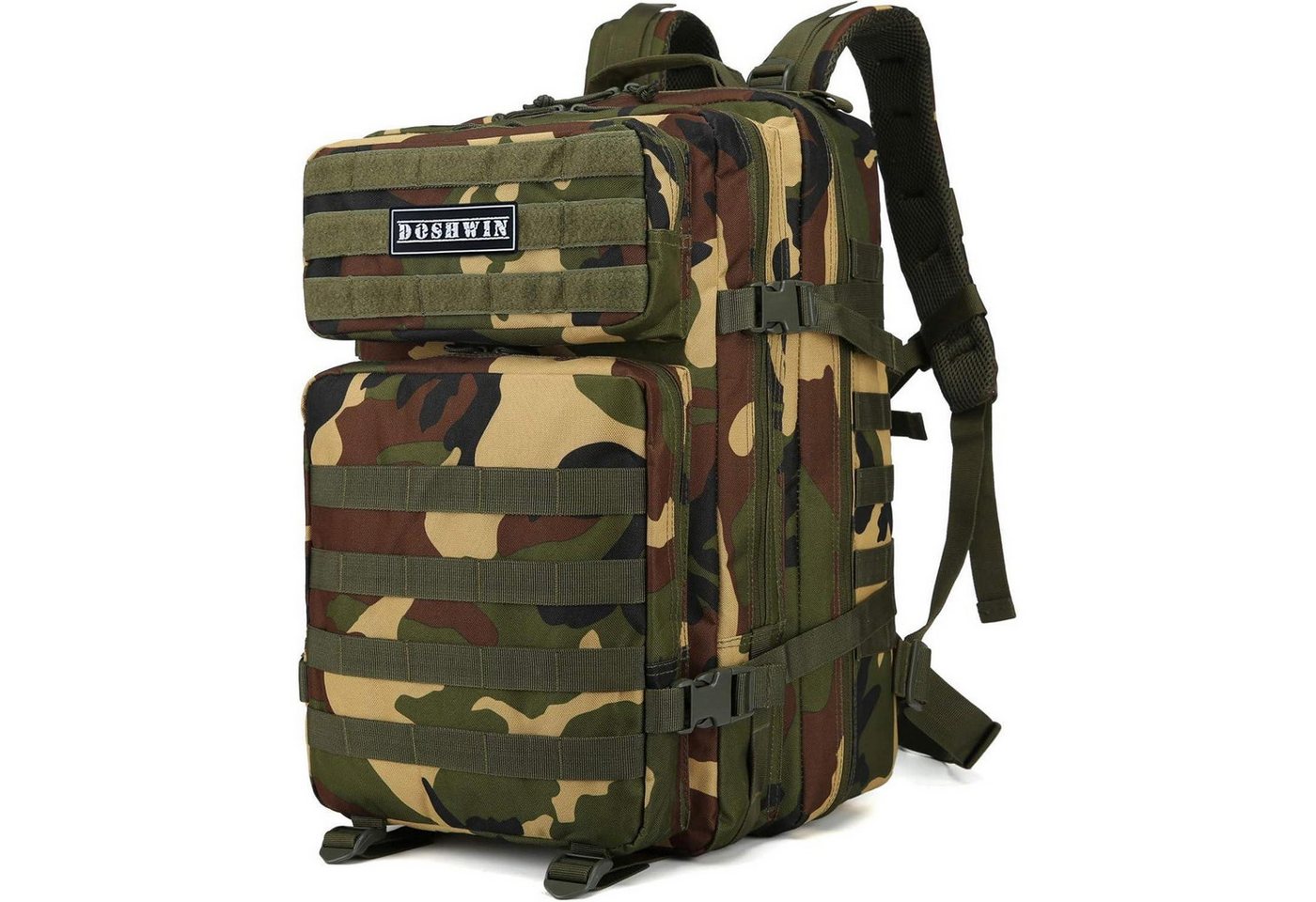 LuxusKollektion Rucksack Rucksack 40L Militär Survival Molle Fluchtrucksack Wald von LuxusKollektion