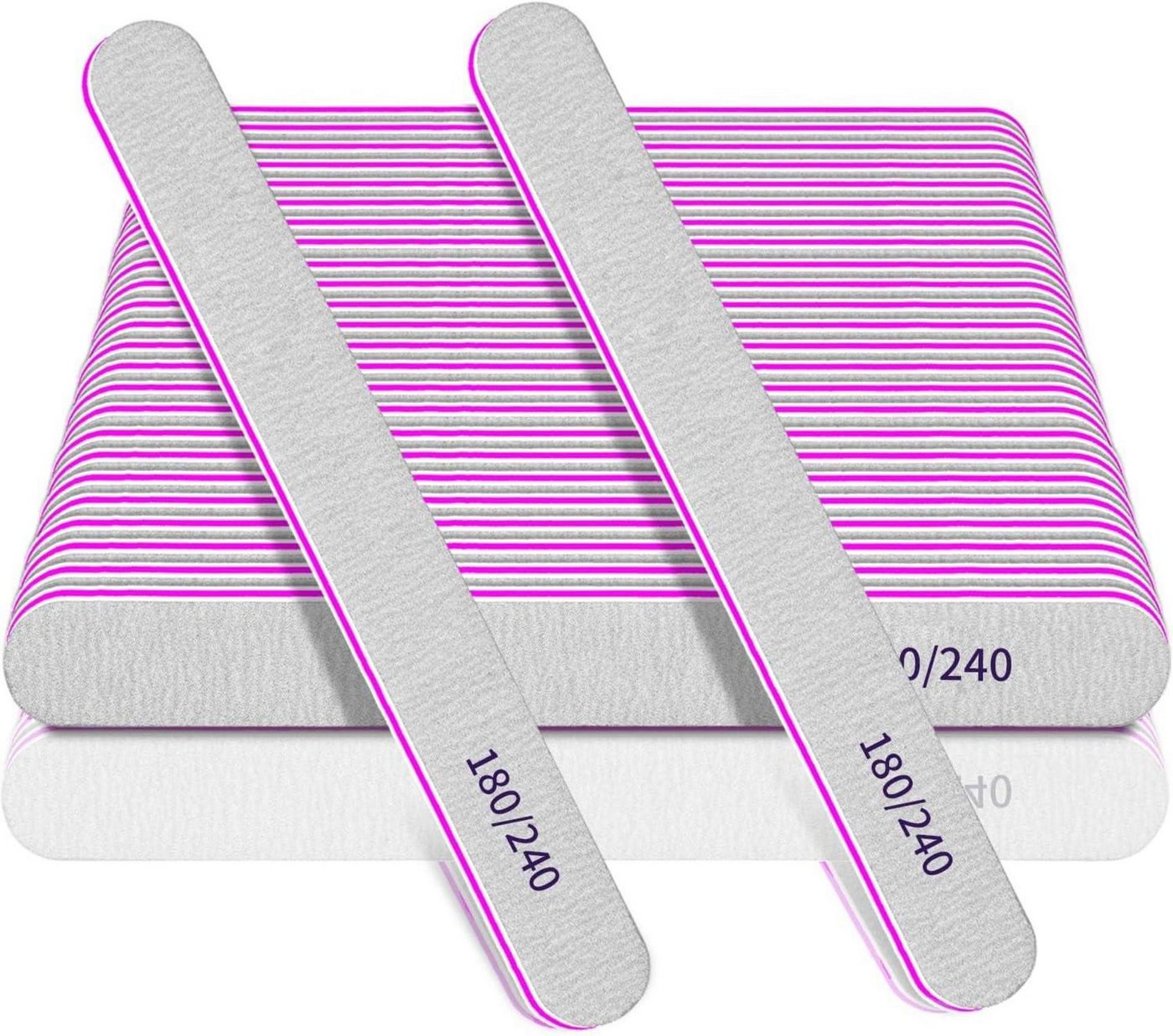 Selistamm Sandblatt-Nagelfeile Nagelfeile Naturnägel 25er Set 180/240 Grit Profi Nagelpuffer Selistamm Sandblatt-Nagelfeile Nagelfeile Naturnägel 25er Set 180/240 Grit Profi Nagelpuffer von Selistamm