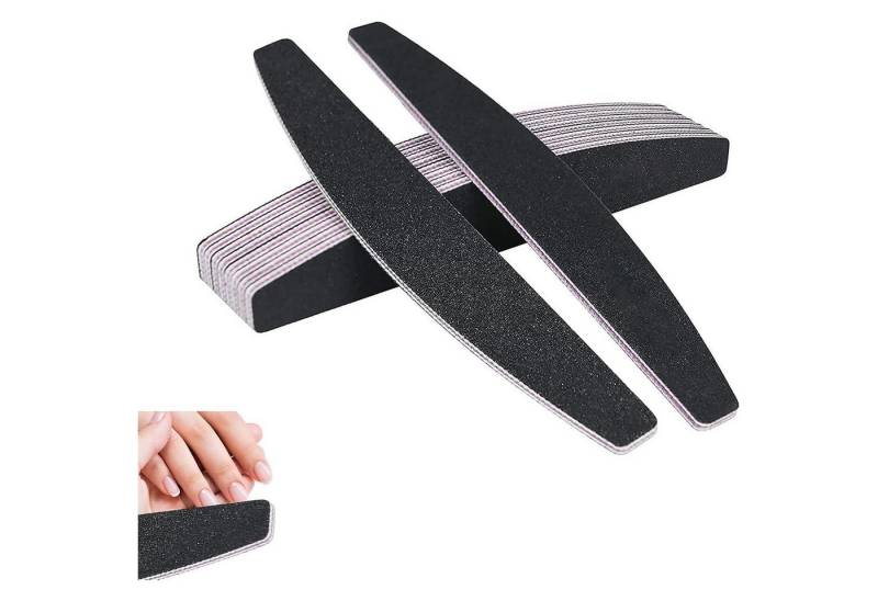 Kafeiya Sandblatt-Nagelfeile Professionelle Nagelfeile 10 Stck 100/180 Grit Schwarz Kafeiya Sandblatt-Nagelfeile Professionelle Nagelfeile 10 Stck 100/180 Grit Schwarz von Kafeiya