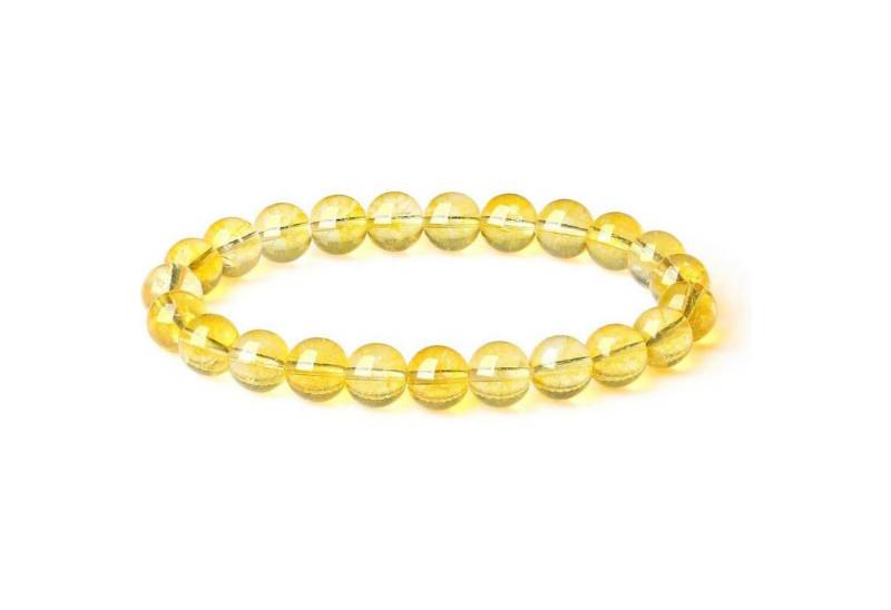 LuxusKollektion Schmuckset Armband Kristalle Perlen Edelsteine Elastisch Damen Herren Citrin von LuxusKollektion