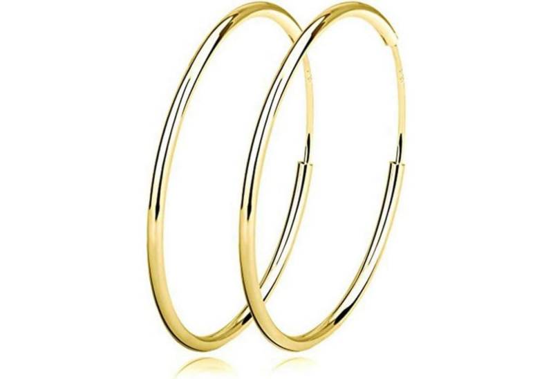 LuxusKollektion Schmuckset Creolen Damen Sterling Silber 20 30 40 50 60 mm Minimale von LuxusKollektion