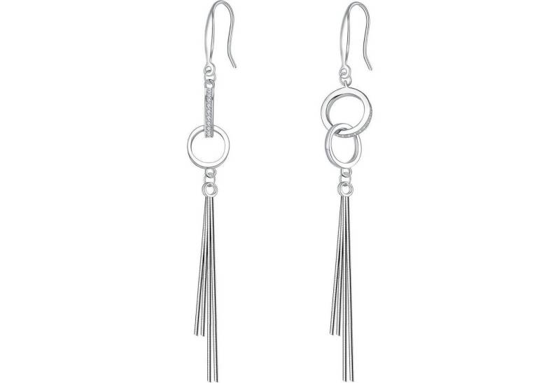 LuxusKollektion Schmuckset Lang Ohrringe Hängend 925 Sterling Silber Ohrhänger Damen Mädchen von LuxusKollektion