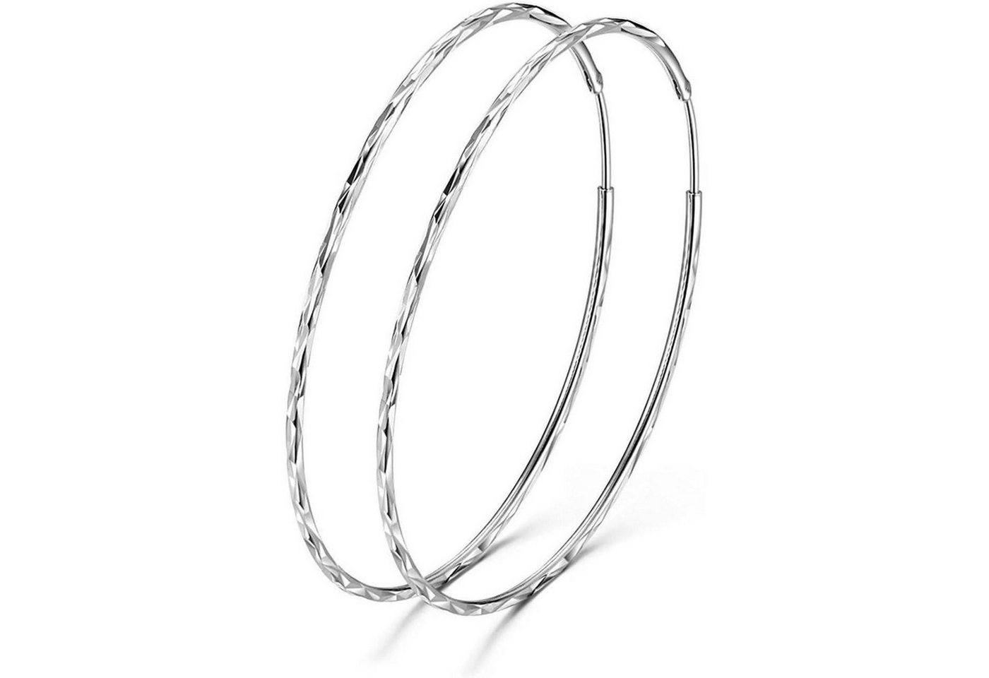 LuxusKollektion Schmuckset Ohrringe Creolen 925 Sterling Kreis 20 30 40 50 Silber 20.0 Millimeter von LuxusKollektion