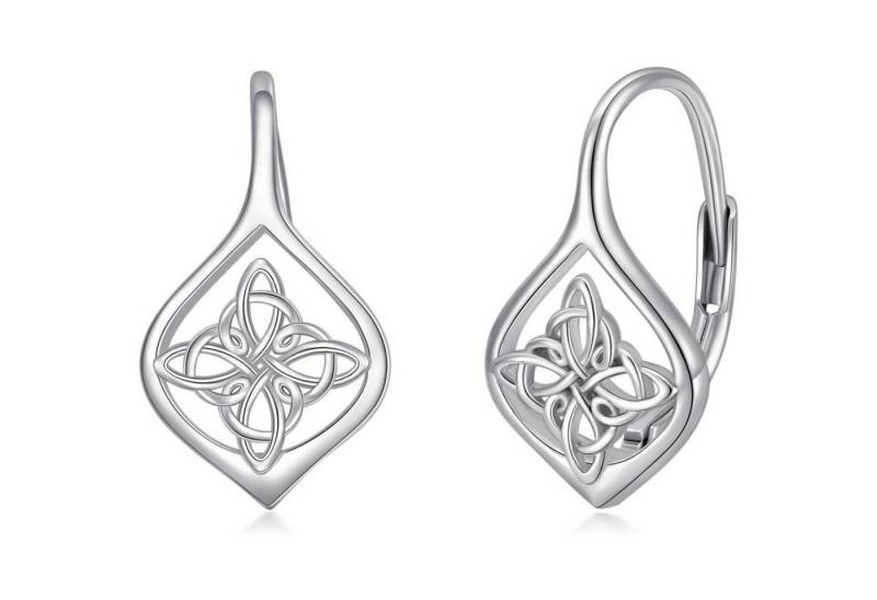 LuxusKollektion Schmuckset Ohrringe Silber 925 Baum des Lebens Leverback Damen Hexenknoten von LuxusKollektion