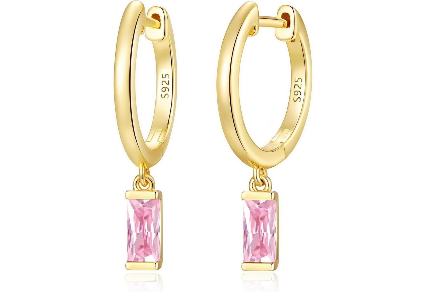 LuxusKollektion Schmuckset Ohrringe Silber 925 Zirkonia Ohrstecker Damen Herren Vergoldet-10-Okt von LuxusKollektion